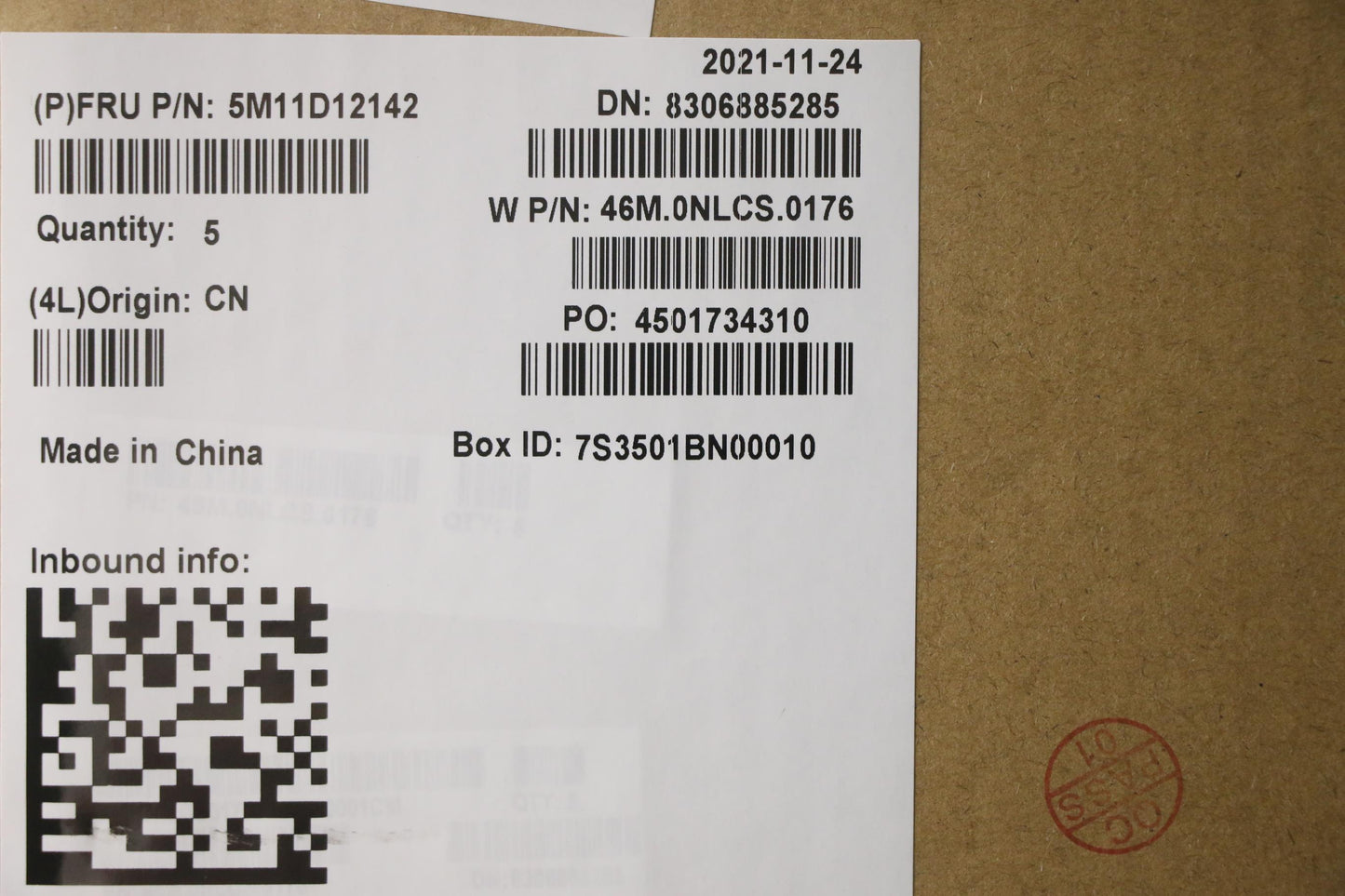 Lenovo Mech_Asm Ww C-Cvr+Cze/Slk Kb A - 5M11D12142