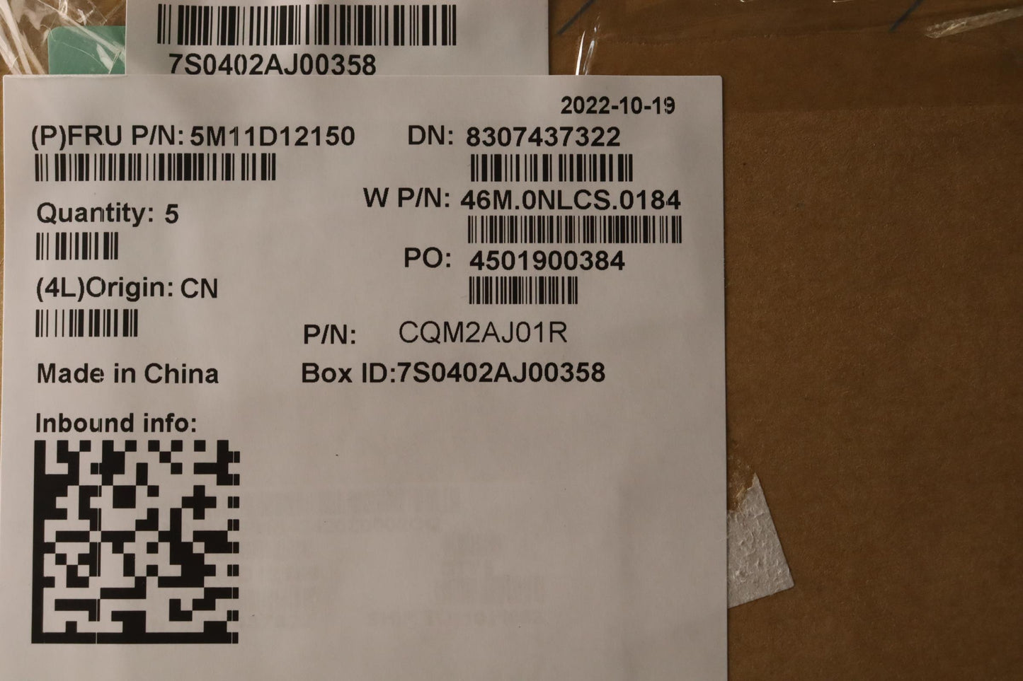 Lenovo Mech_Asm Ww C-Cvr+Eng Kb Asm,S - 5M11D12150
