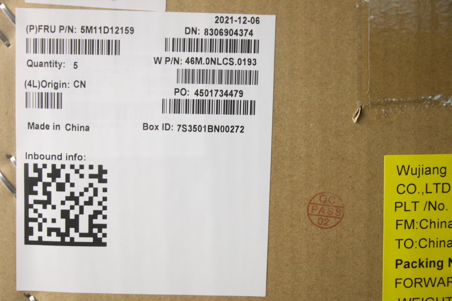 Lenovo Mech_Asm Ww C-Cvr+Fra Kb Asm,C - 5M11D12159