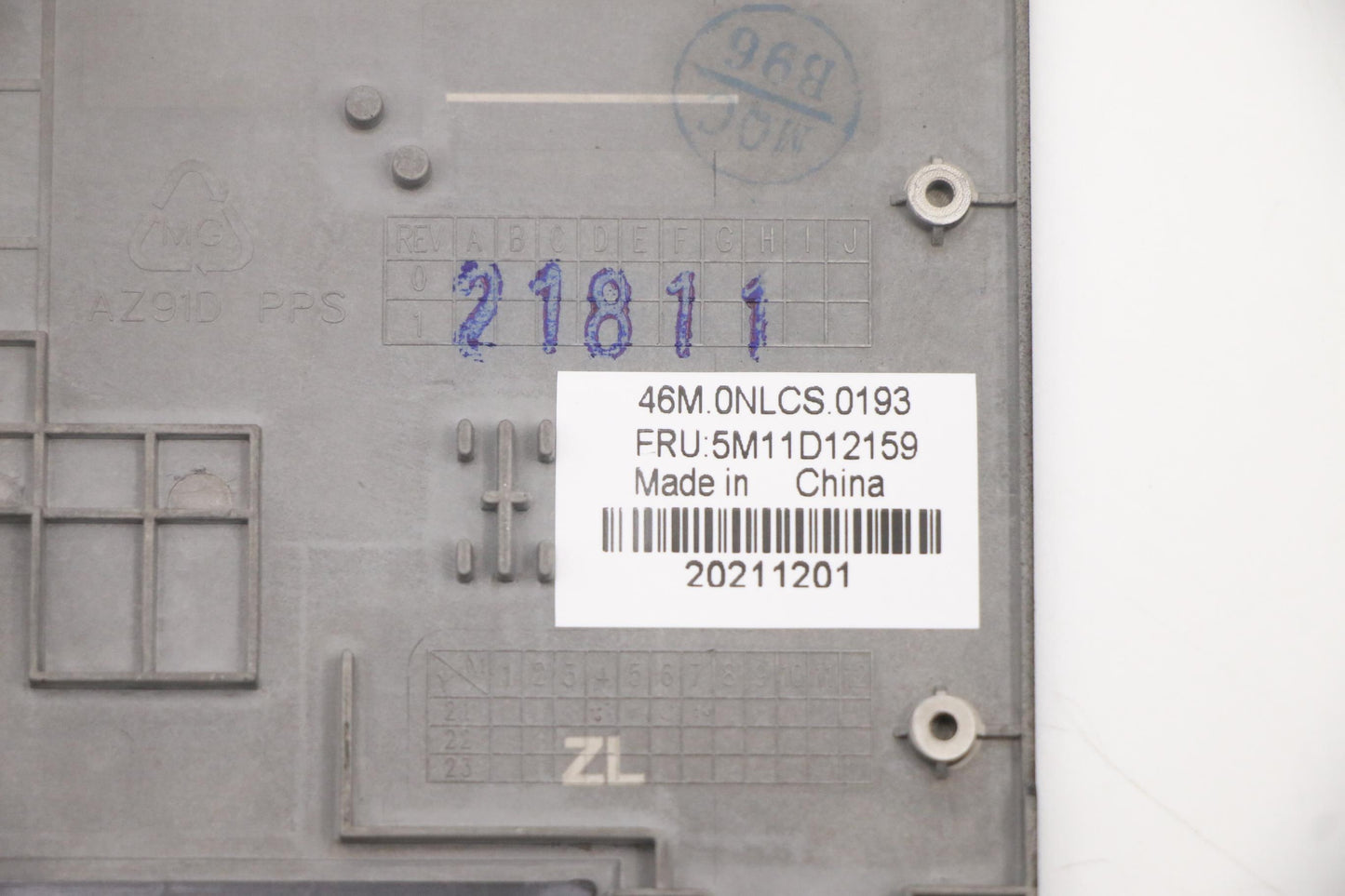 Lenovo Mech_Asm Ww C-Cvr+Fra Kb Asm,C - 5M11D12159