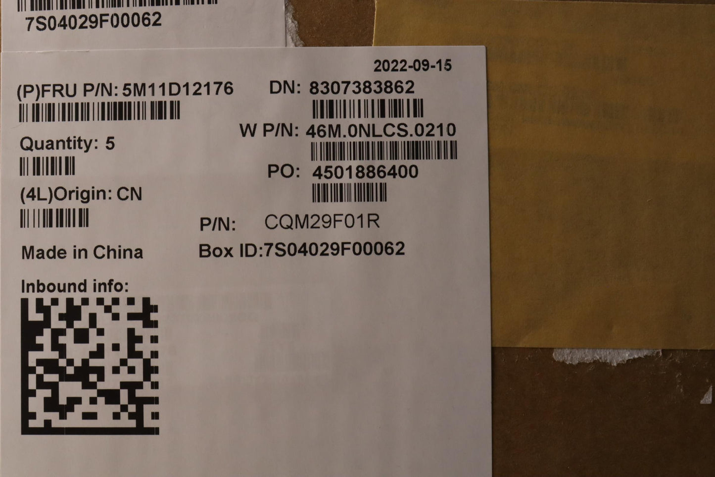 Lenovo Mech_Asm Ww C-Cvr+Hbw Kb Asm,L - 5M11D12176
