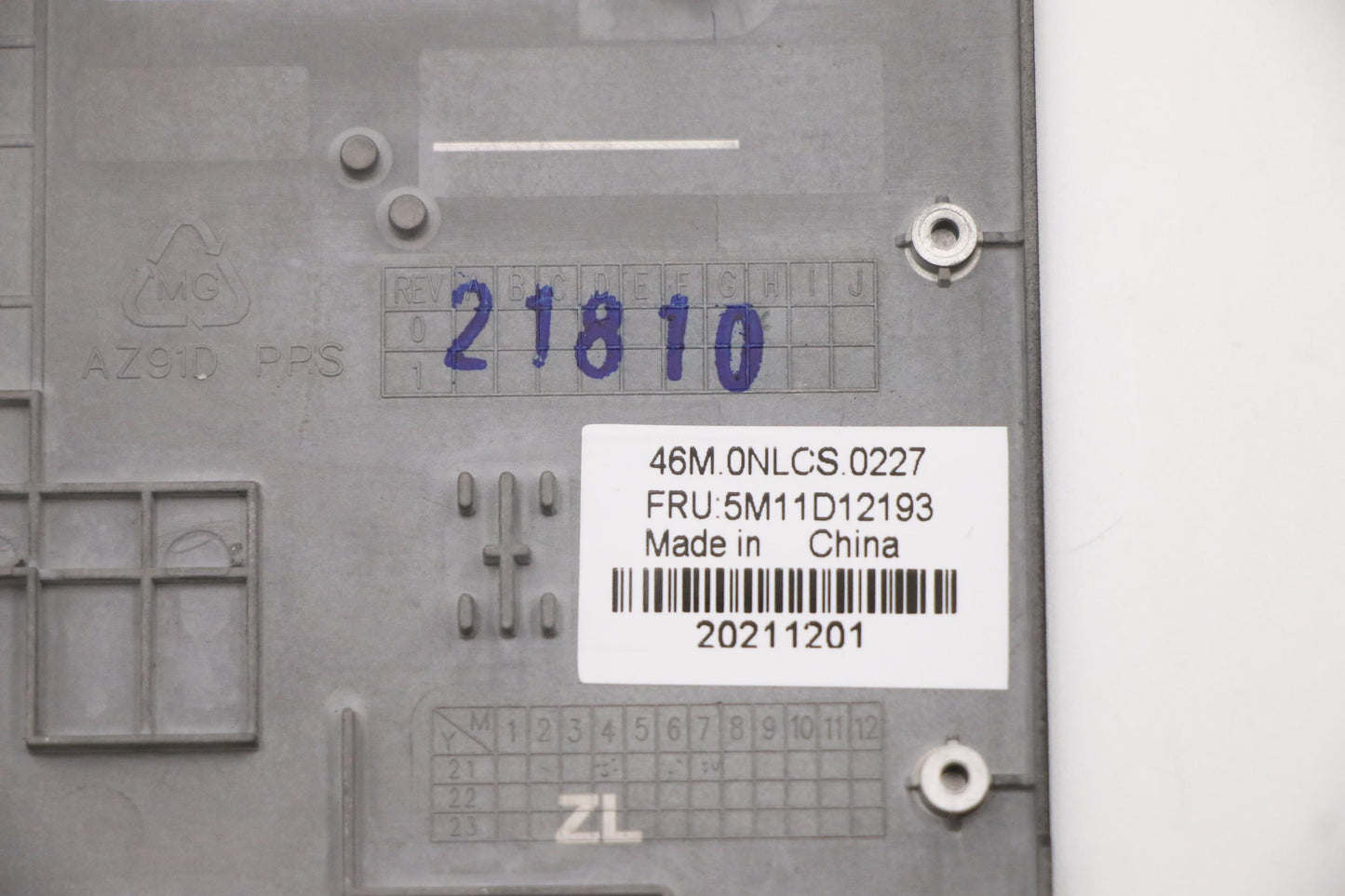 Lenovo Mech_Asm Ww C-Cvr+Ita Kb Asm,T - 5M11D12193
