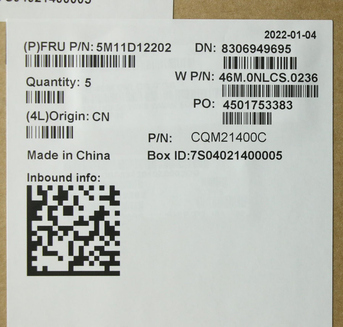 Lenovo Mech_Asm Ww C-Cvr+Kor Kb Asm,S - 5M11D12202
