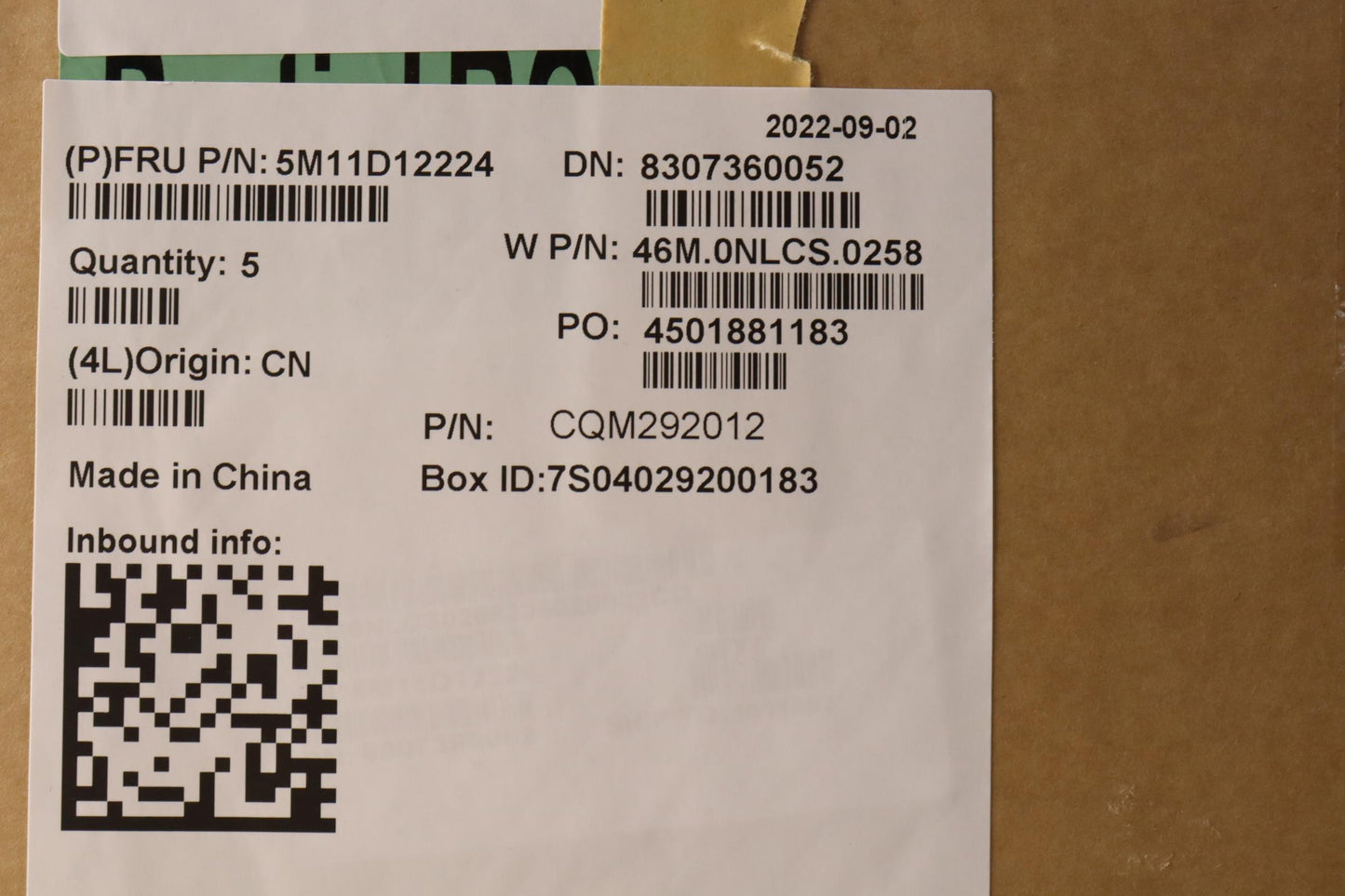 Lenovo Mech_Asm Ww C-Cvr+Slv Kb Asm,L - 5M11D12224
