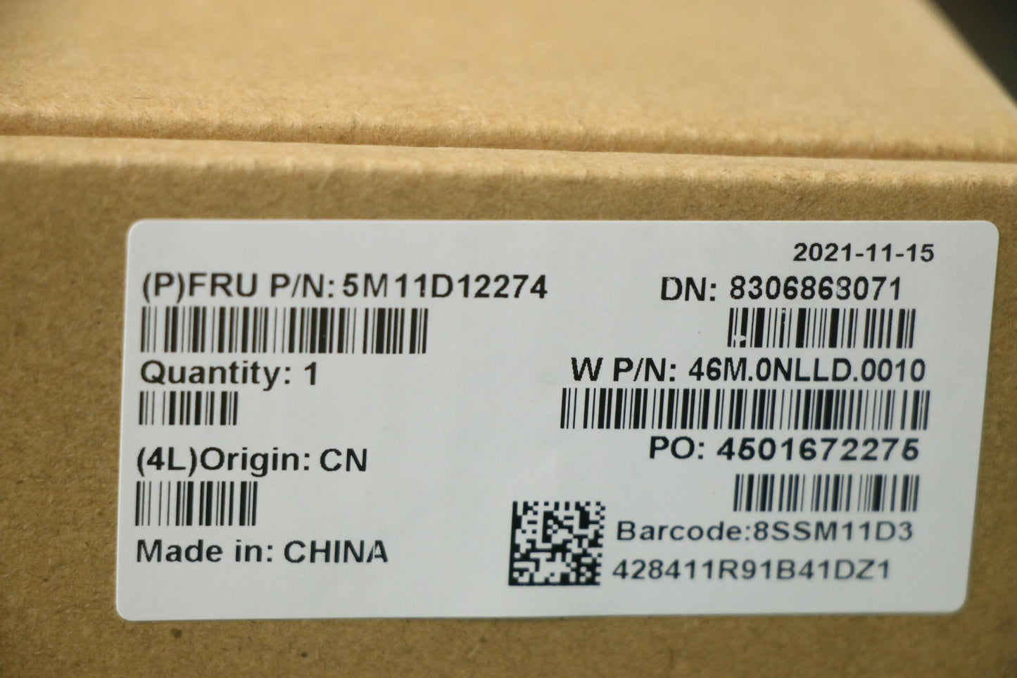Lenovo Mech_Asm 16.0Uhd+,Ir,Wv_P1,Lgd - 5M11D12274