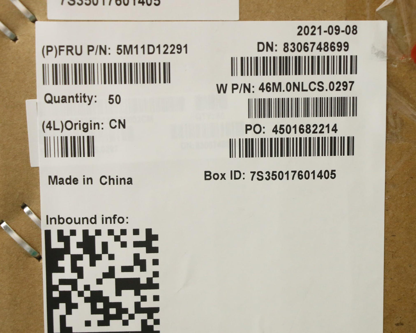 Lenovo SSD Bracket Assembly, CH1 - 5M11D12291