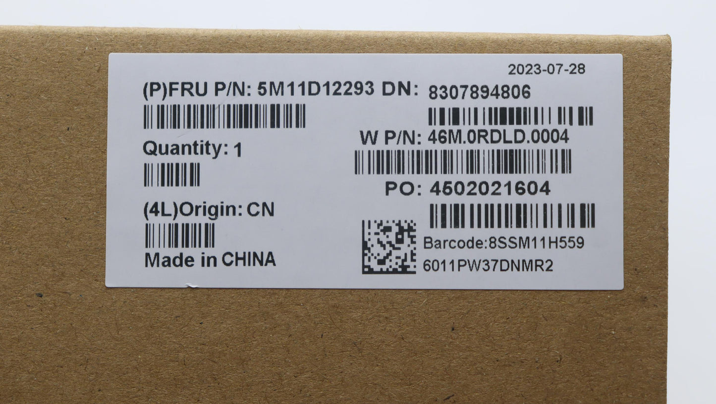 Lenovo Mechasm 1302160X1350,Ircv,Mic, - 5M11D12293
