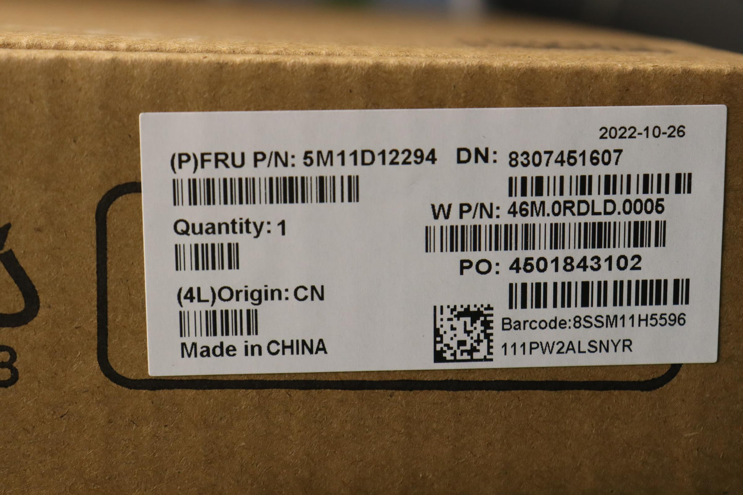 Lenovo Mechasm 1302160X1350,Ircv,Mic, - 5M11D12294