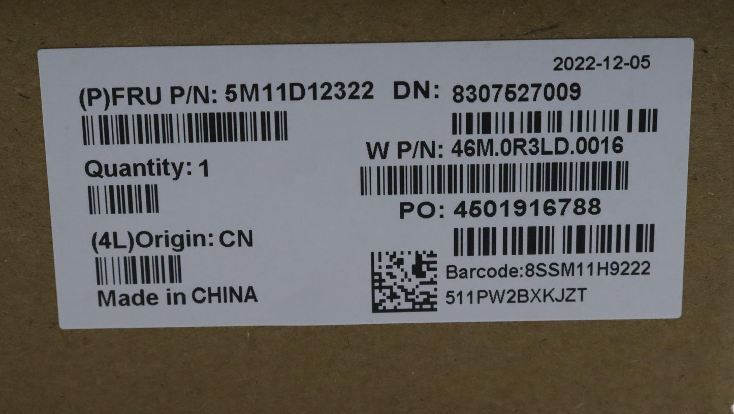 Lenovo Mechasm 16 Fhd,Hcam,Bkx1,Auo - 5M11D12322