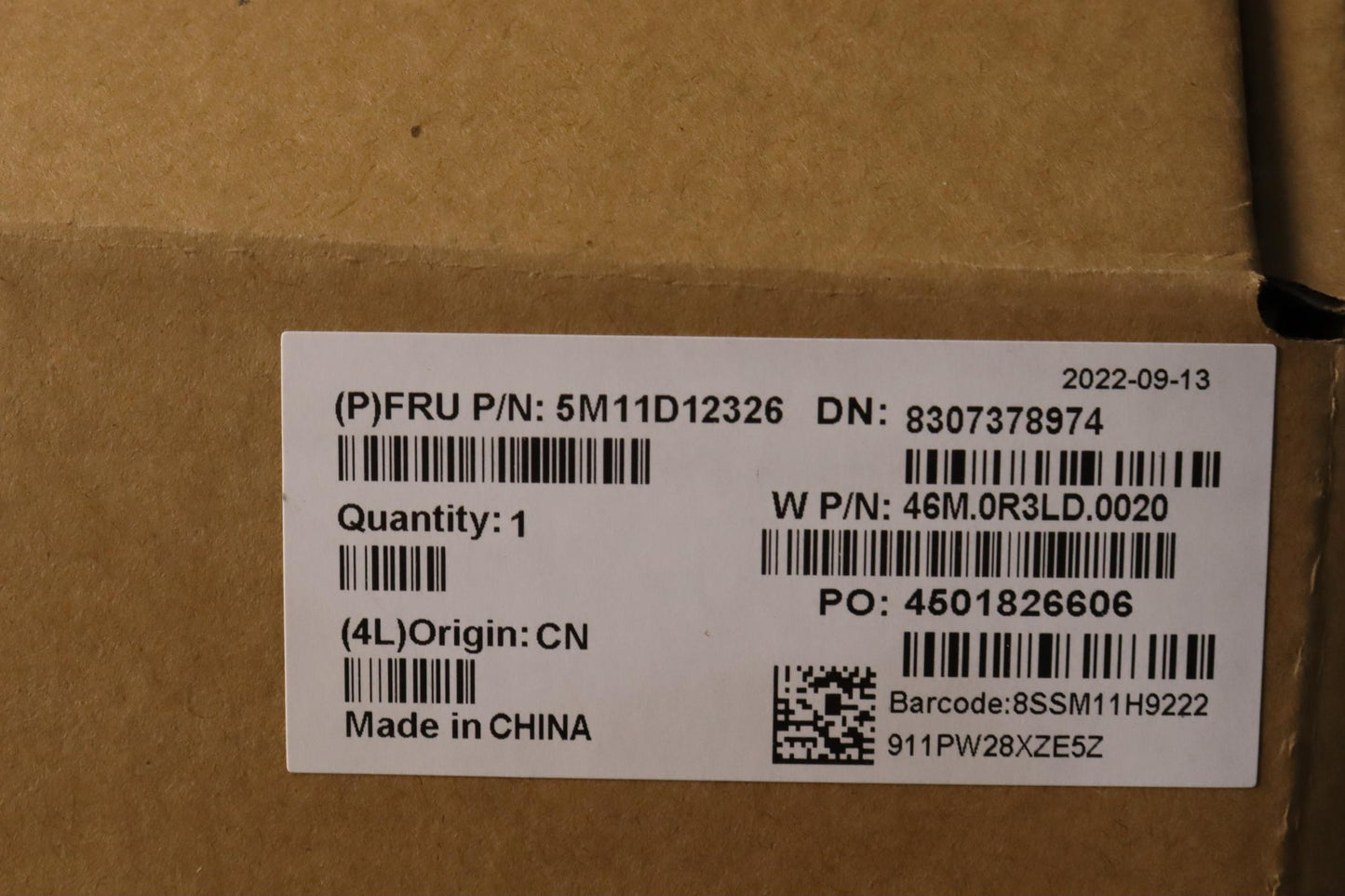 Lenovo Mechasm 160Qhd,Hcam,Bkx1,Csot - 5M11D12326