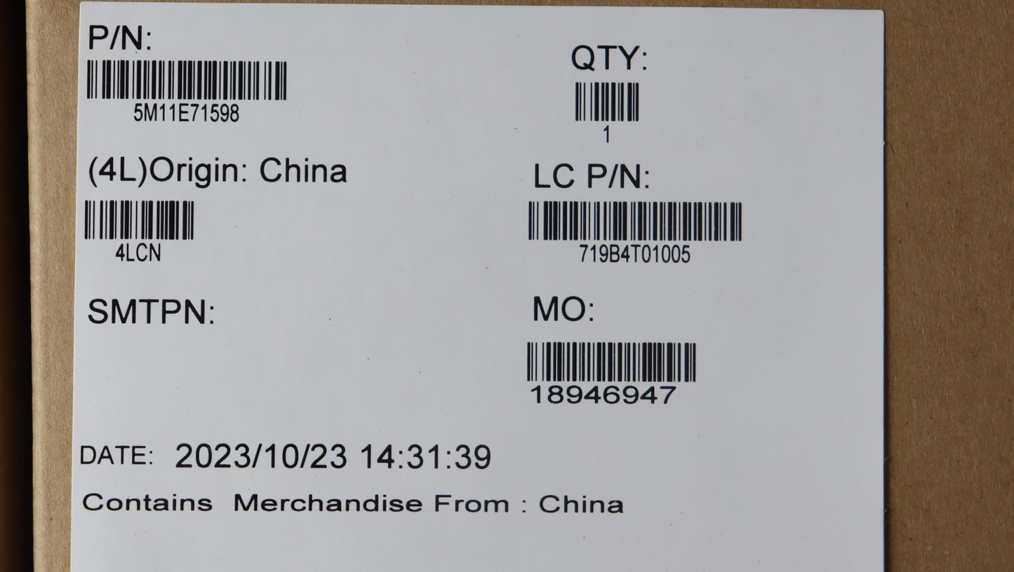 Lenovo Mech Assembly Touch Module Asm - 5M11E71598