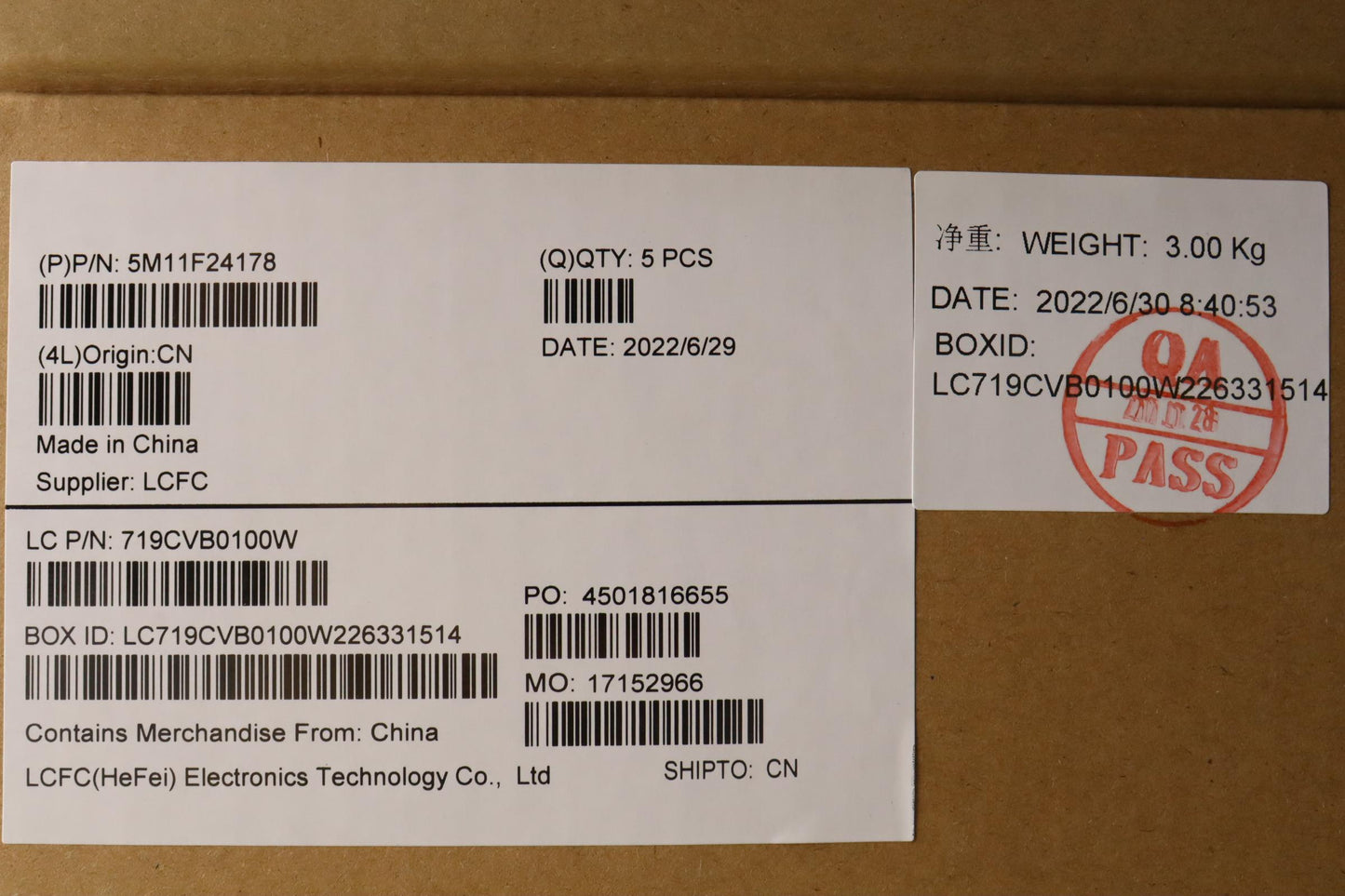 Lenovo Mech_Asm Fru Kb W/Cc Uke(Chi)F - 5M11F24178