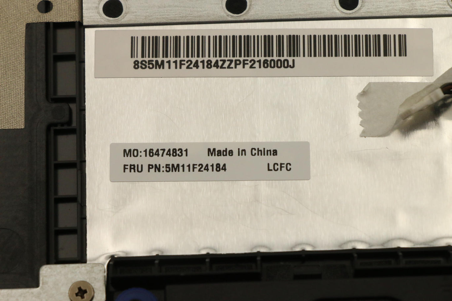 Lenovo Mech_Asm Fru Kb W/Cc Eng(Sun)F - 5M11F24184