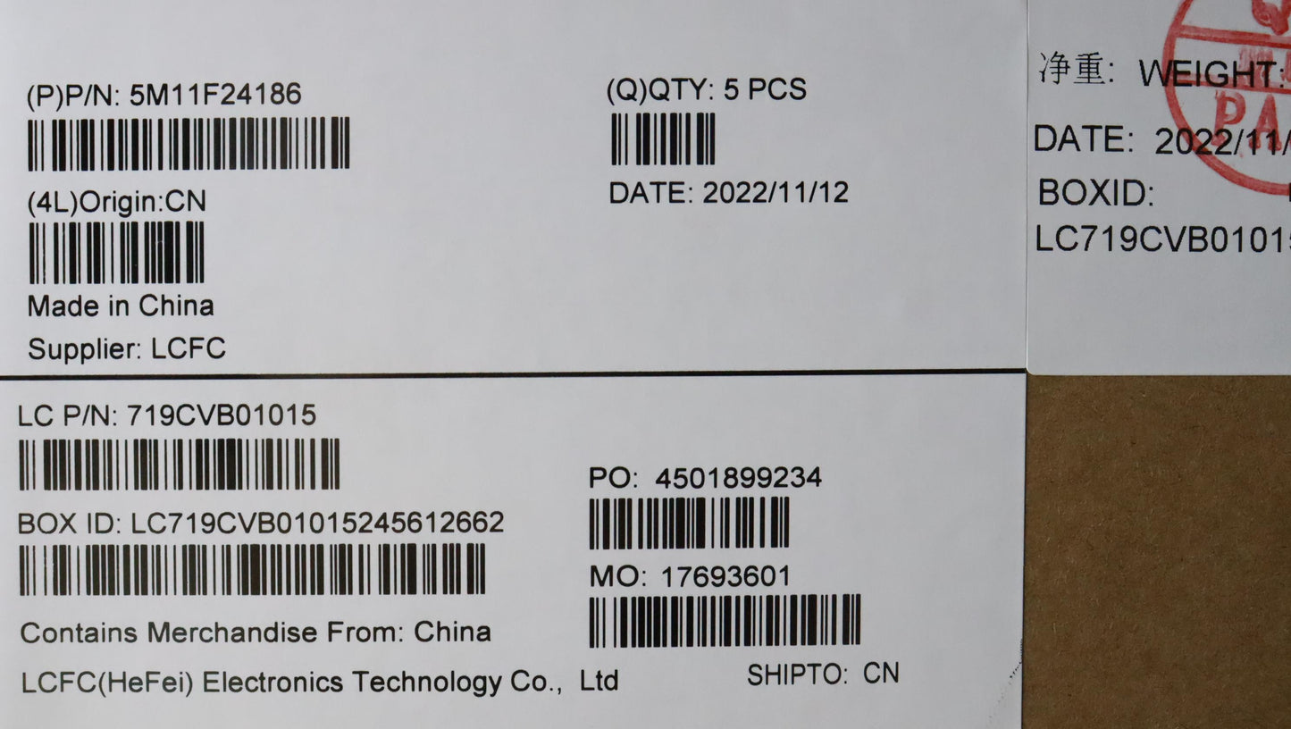 Lenovo Mech_Asm Fru Kb W/Cc Spa(Chi)U - 5M11F24186