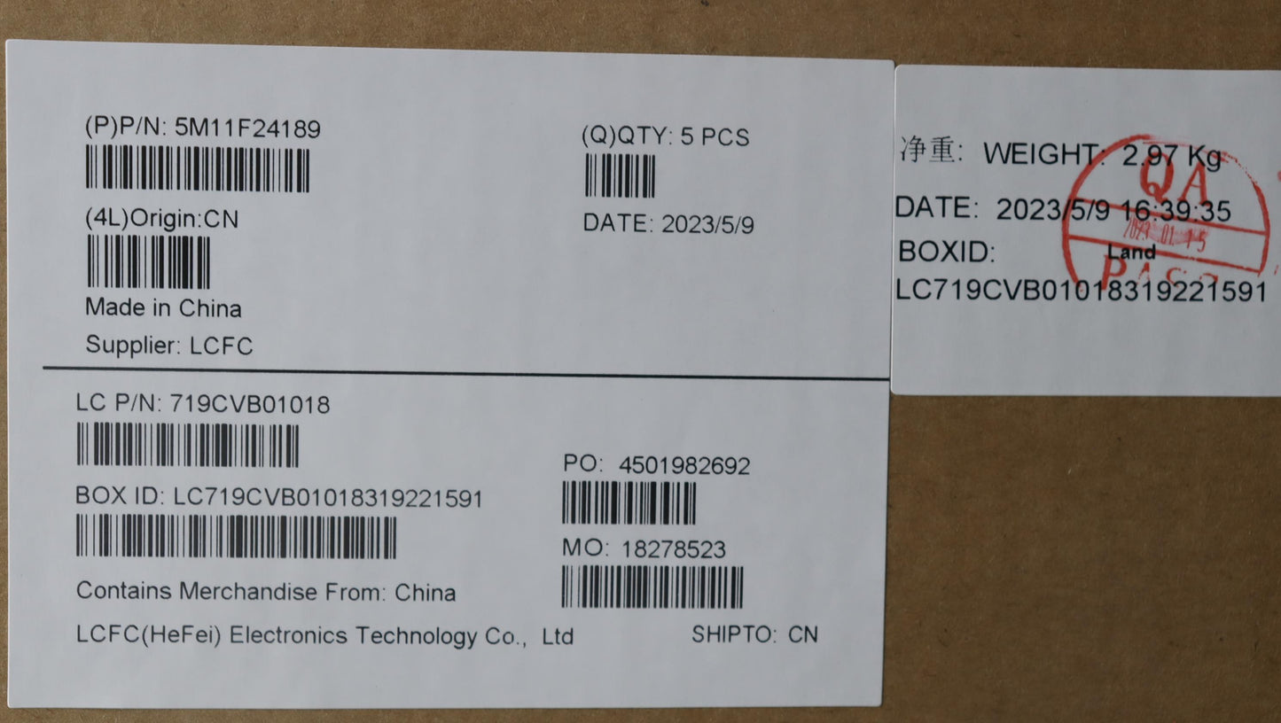 Lenovo Mech_Asm Fru Kb W/Cc Spa(Tra)U - 5M11F24189