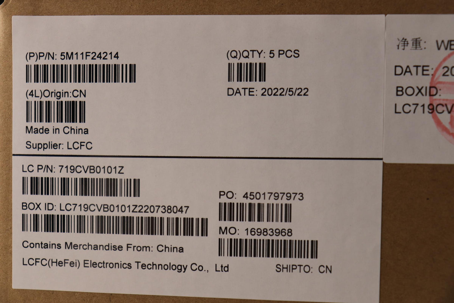 Lenovo Mech_Asm Fru Kb W/Cc Thai(Sun) - 5M11F24214