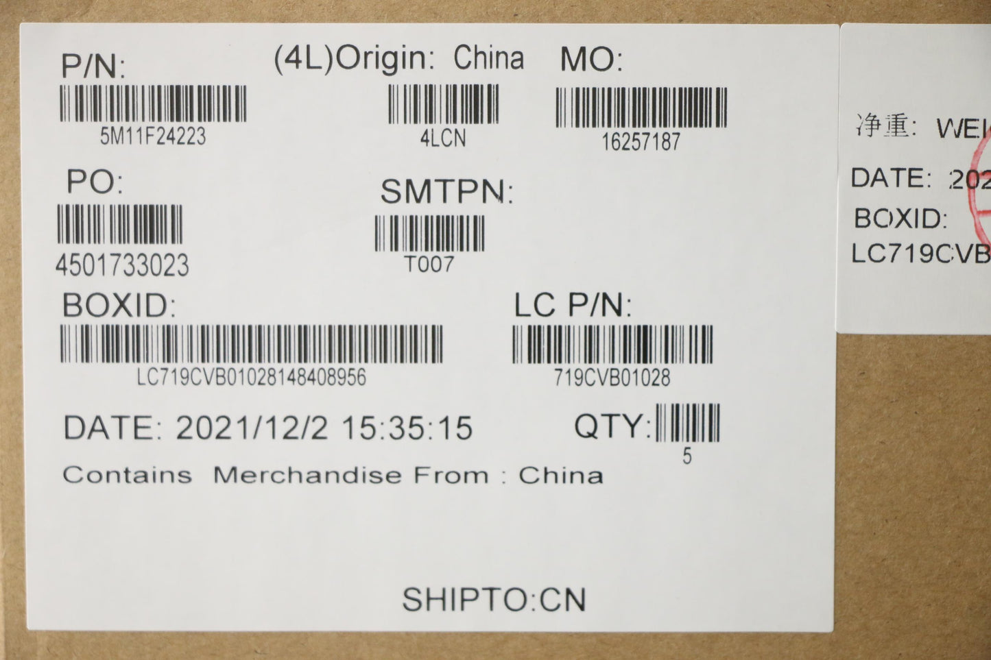 Lenovo Mech_Asm Fru Kb W/Cc Eng(Tra)U - 5M11F24223