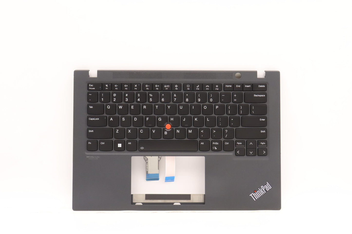 Lenovo US English Backlit Keyboard with Black C-Cover - 5M11F24557