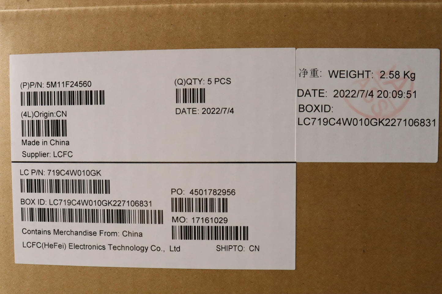 Lenovo Mech_Asm Kbd/C Eng Bklt (Sun) - 5M11F24560
