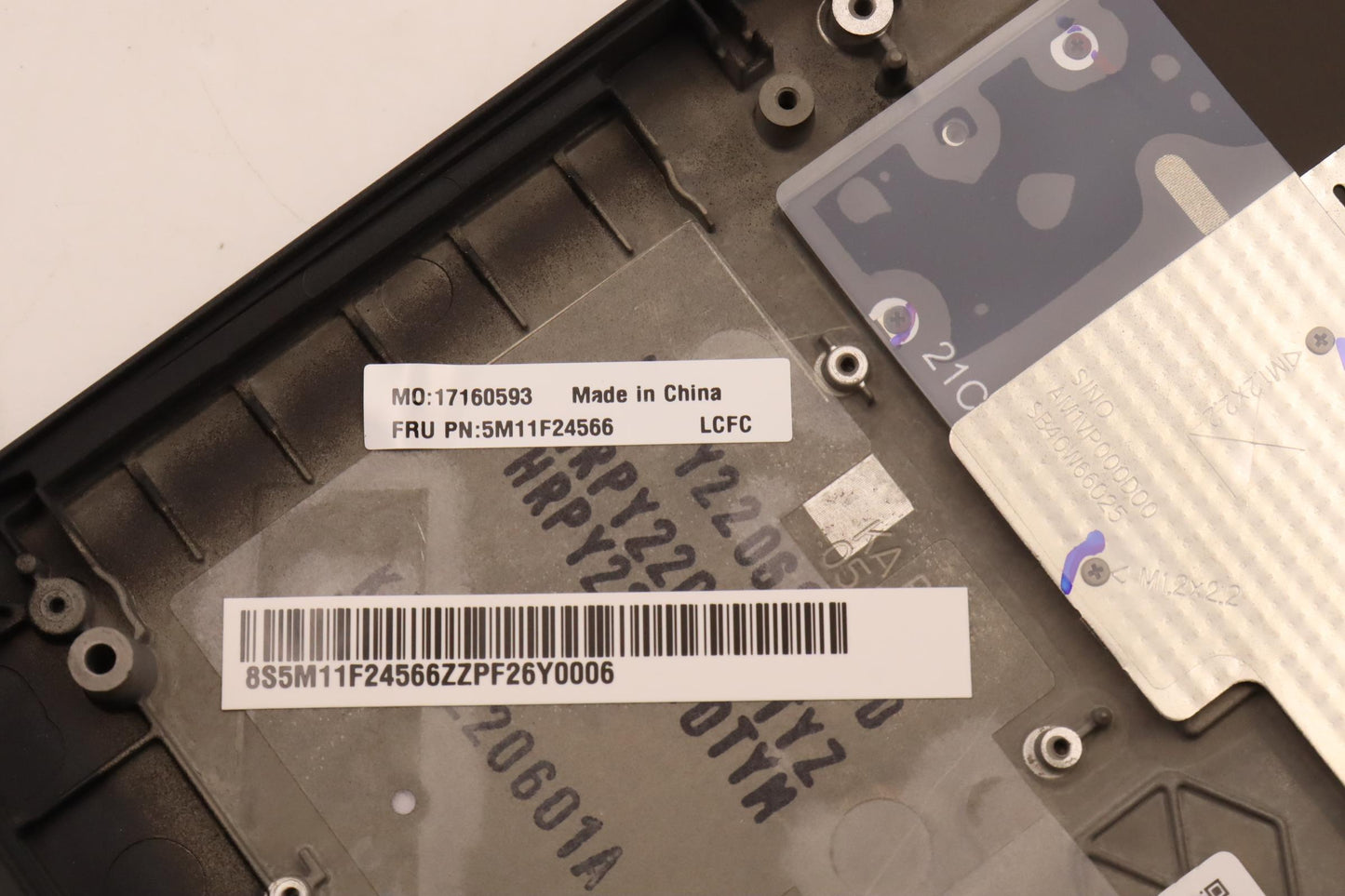 Lenovo Mech_Asm Kbd/C Euro Eng Bklt ( - 5M11F24566