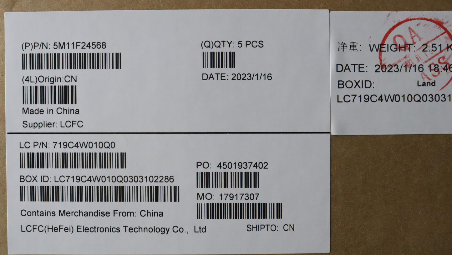 Lenovo Mech_Asm Kbd/C Euro Eng Bklt ( - 5M11F24568