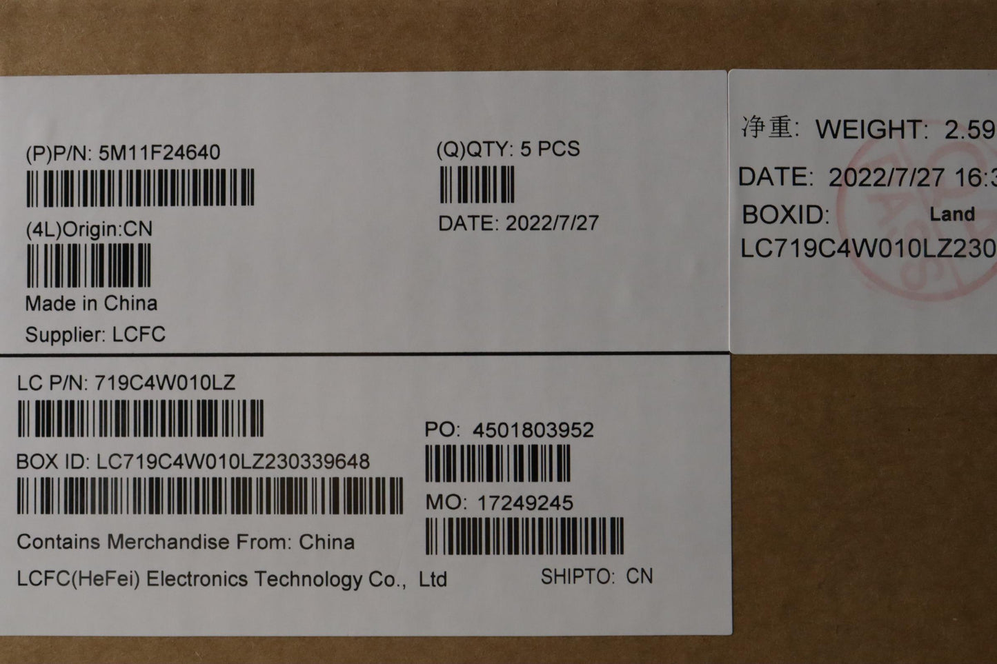 Lenovo Mech_Asm Kbd/C Spa Bklt (Sun) - 5M11F24640