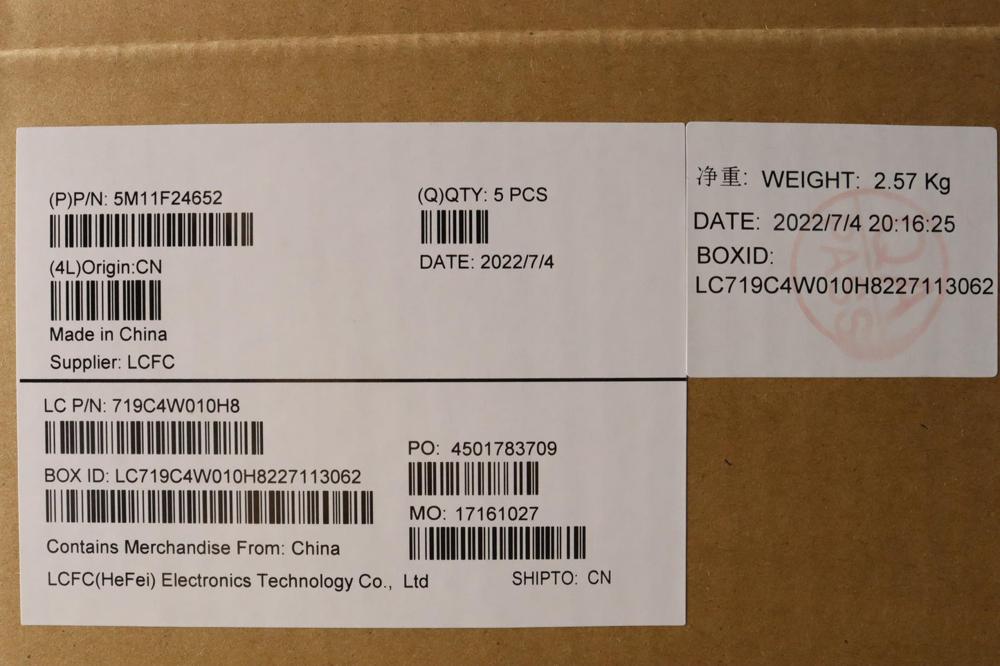 Lenovo Mech_Asm Kbd/C Tc Bklt (Sun) U - 5M11F24652