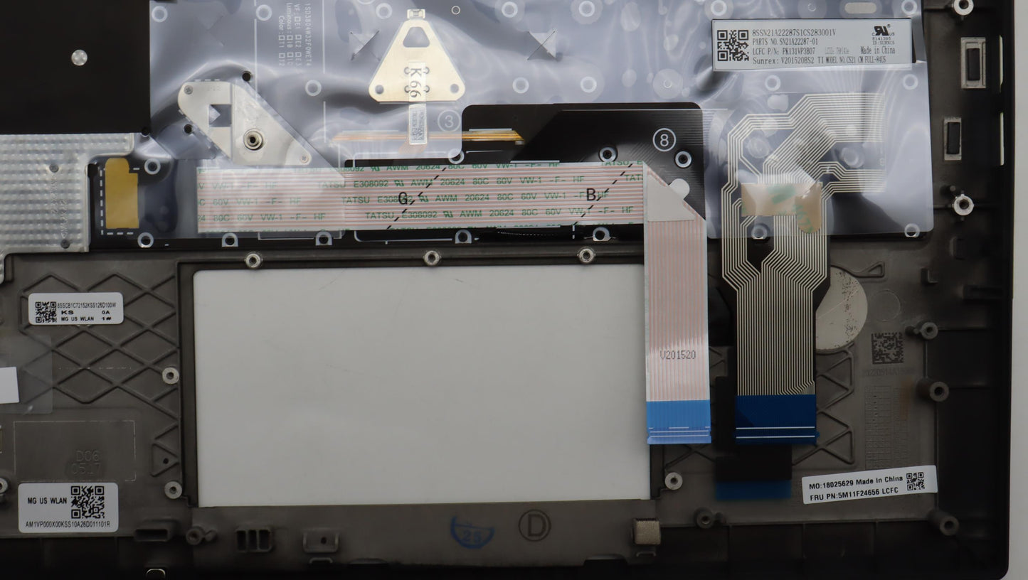 Lenovo Mech_Asm Kbd/C Thai Bklt (Sun) - 5M11F24656
