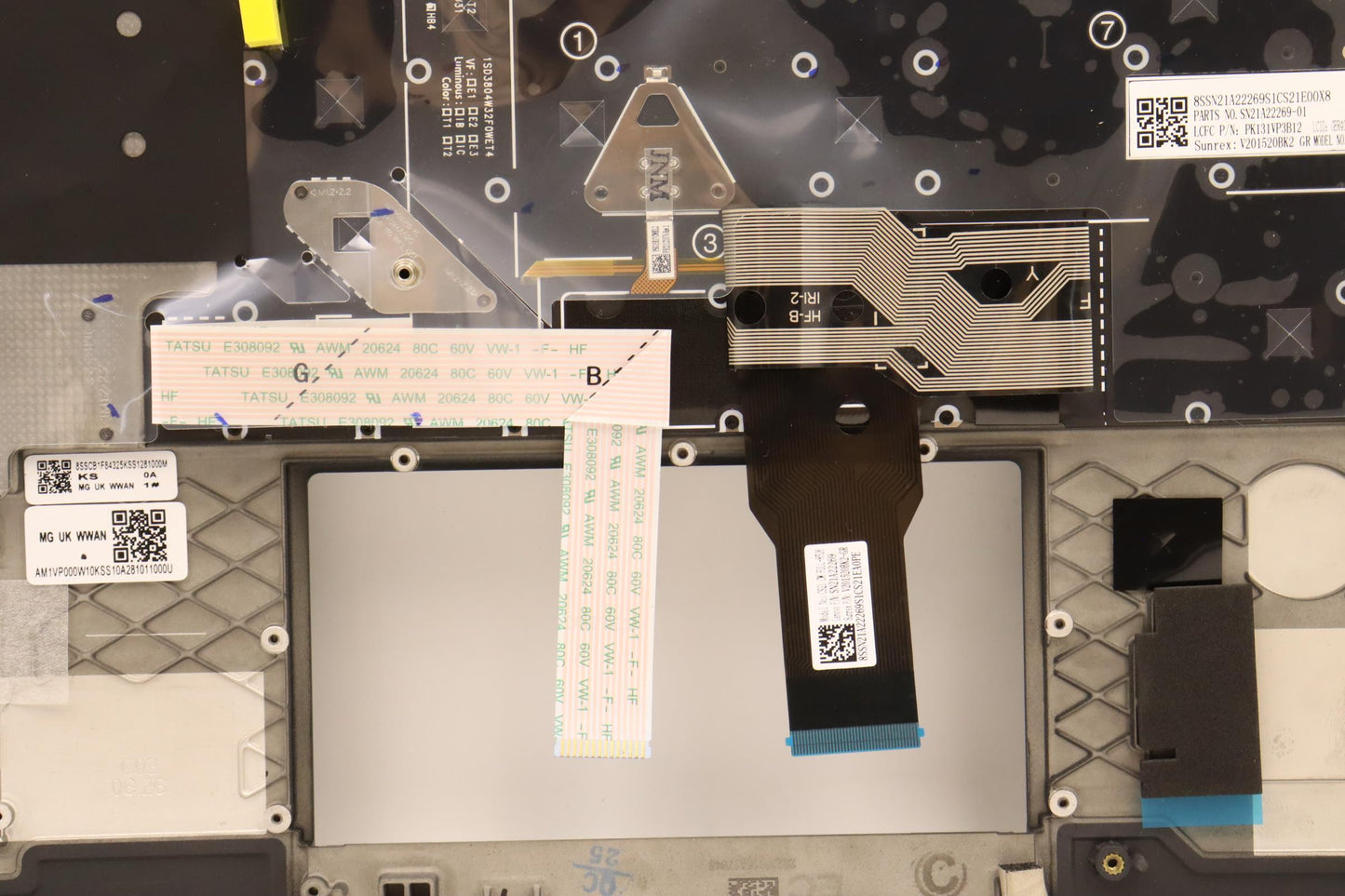 Lenovo Mech_Asm Kbd/C Ger Bklt (Sun) - 5M11F24728