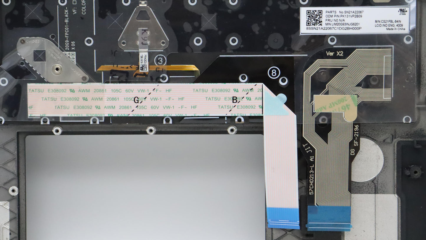 Lenovo Mech_Asm Kbd/C Ind Eng Bklt Ch - 5M11F24745