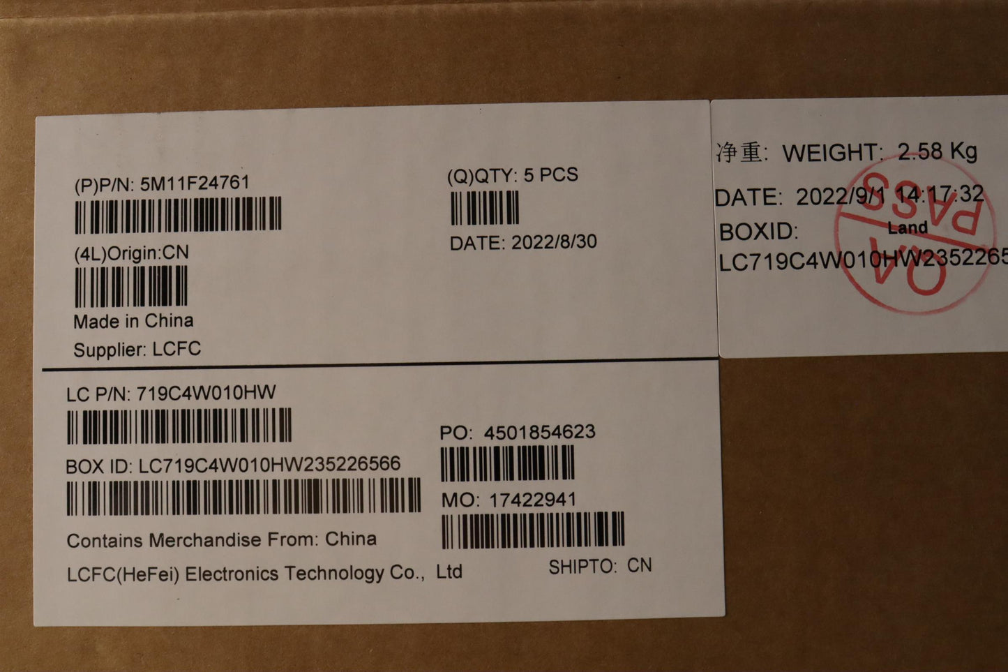 Lenovo Mech_Asm Kbd/C La Spa Bklt Chi - 5M11F24761