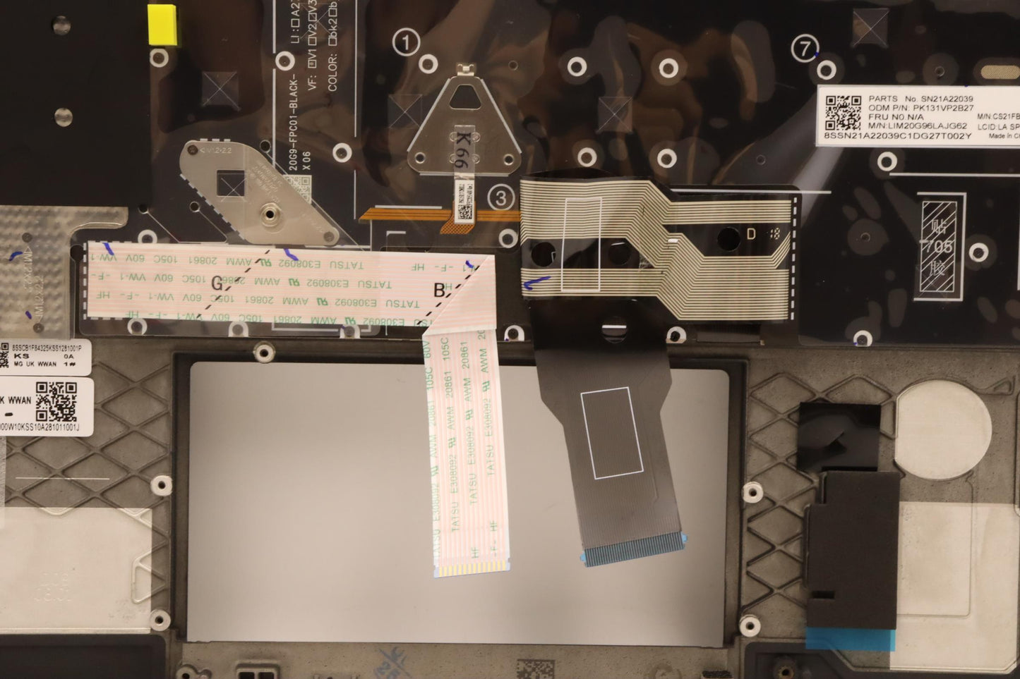 Lenovo Mech_Asm Kbd/C La Spa Bklt Chi - 5M11F24761