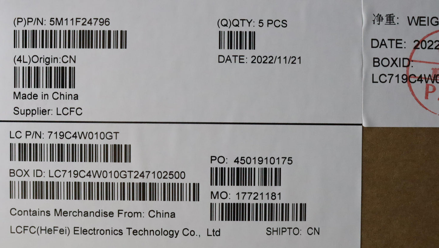 Lenovo Mech_Asm Kbd/C Sws Bklt (Sun) - 5M11F24796