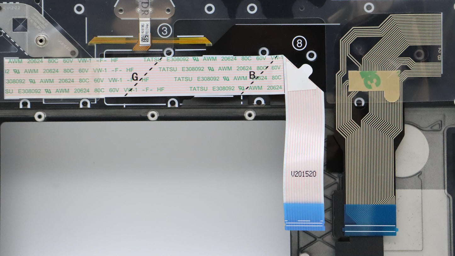 Lenovo Mech_Asm Kbd/C Sws Bklt (Sun) - 5M11F24796