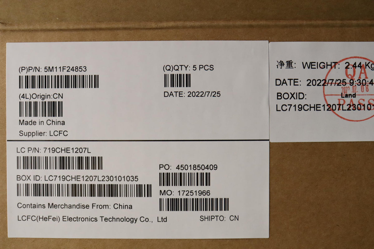 Lenovo Mech_Asm Fru Kbd W/C-Cov La Sp - 5M11F24853