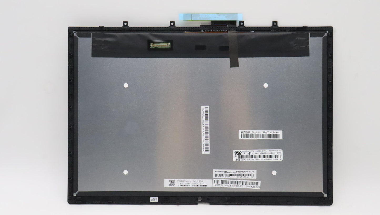 Lenovo 13.3" WUXGA Touch Display Module, Anti-Reflection, IPS - 5M11F25316