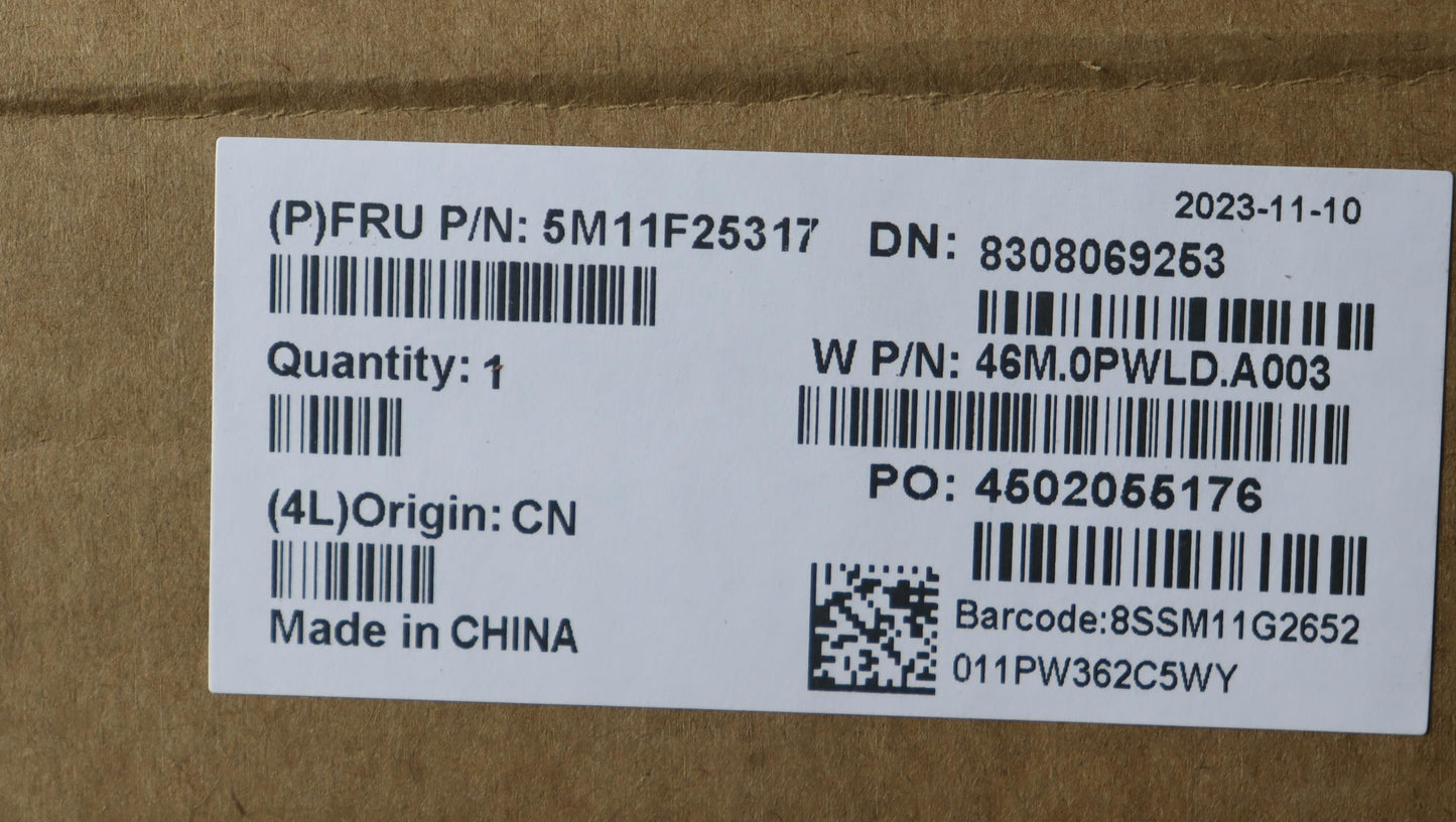 Lenovo Mechasm Fru 133 Touchrgbboelai - 5M11F25317