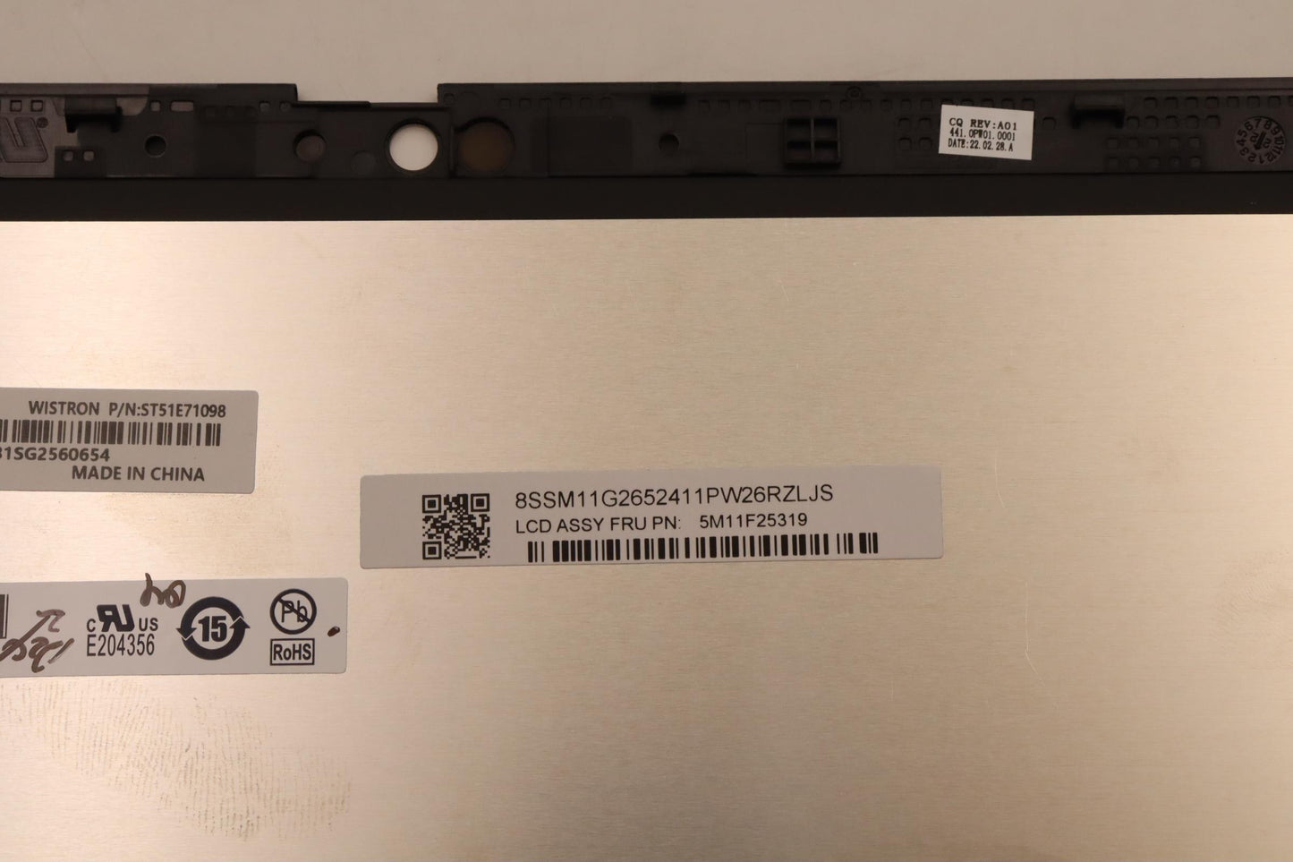 Lenovo Mechasm Fru 133 Touchirrgbauom - 5M11F25319
