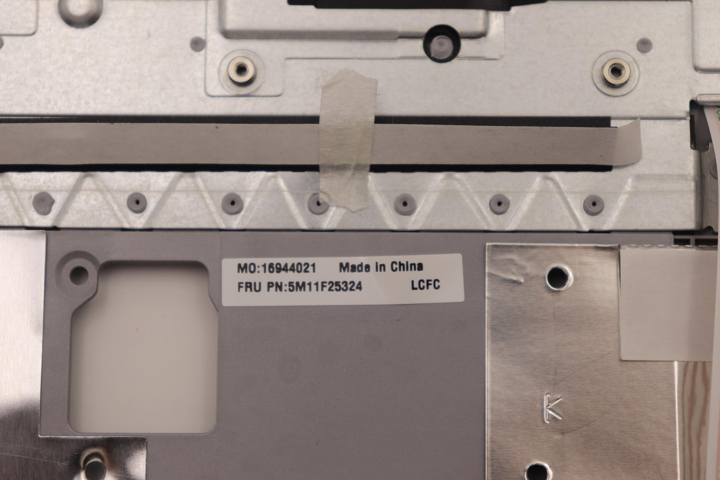 Lenovo USA English Keyboard with C Cover, Silver - 5M11F25324