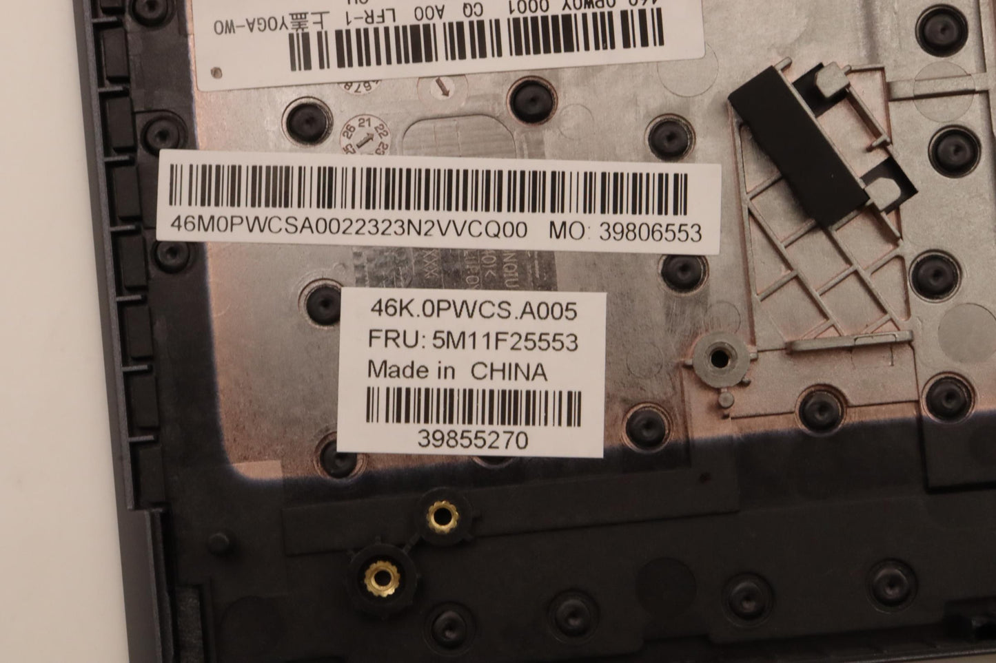 Lenovo Mechanical Assemblies, C Cover, Yoga, N-WFC, SG, Fenrir - 5M11F25553