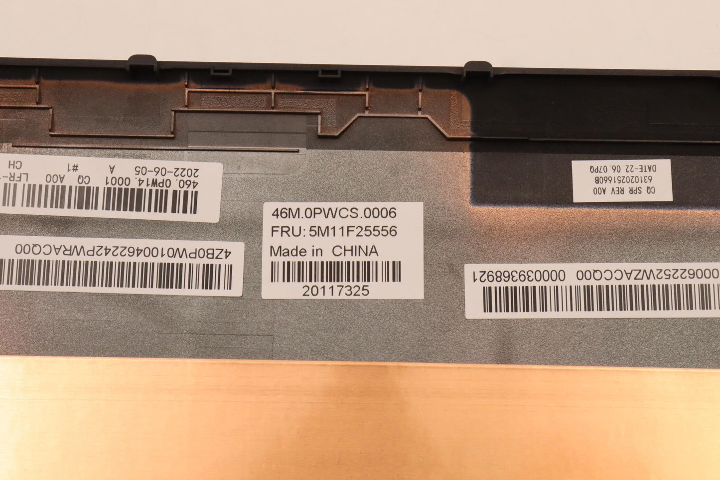 Lenovo Mechasm Fru D Cover Cs Bk L13 - 5M11F25556