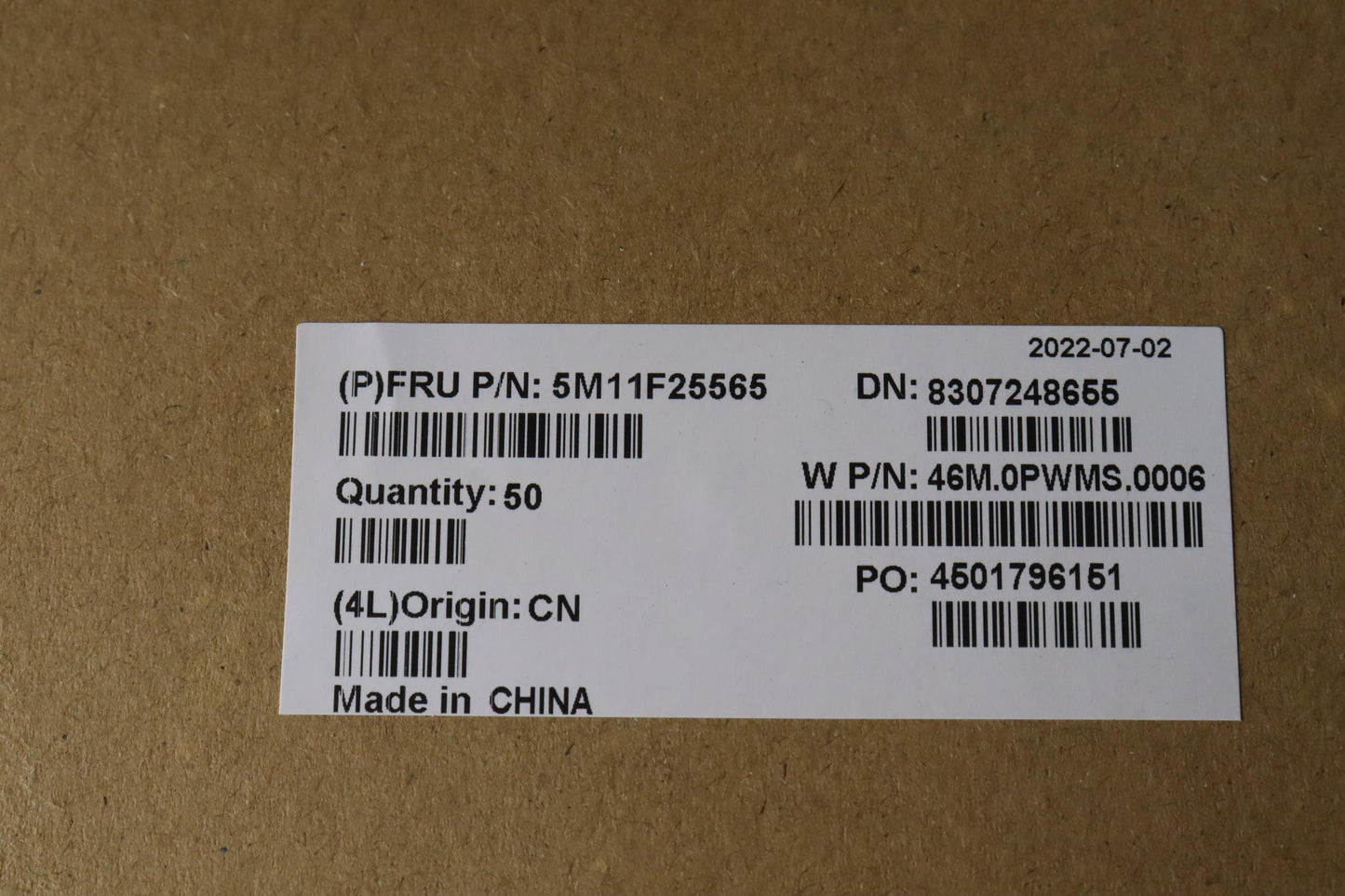 Lenovo Mechasm Fru Powerbutton Nofpr - 5M11F25565
