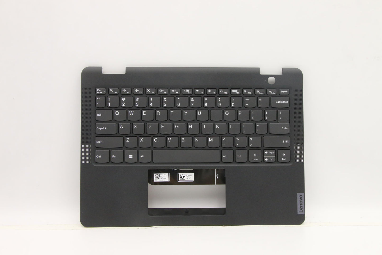 Lenovo C-Cover with Keyboard, USA English, Black, Non-Backlit, WLAN Compatible - 5M11F25597