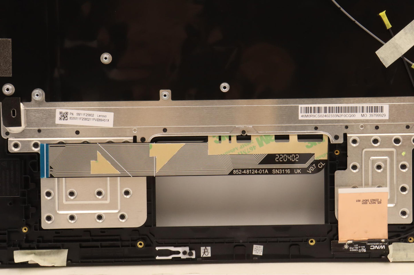 Lenovo Mech Assembly Fru Kbd Bel W/C - 5M11F25802