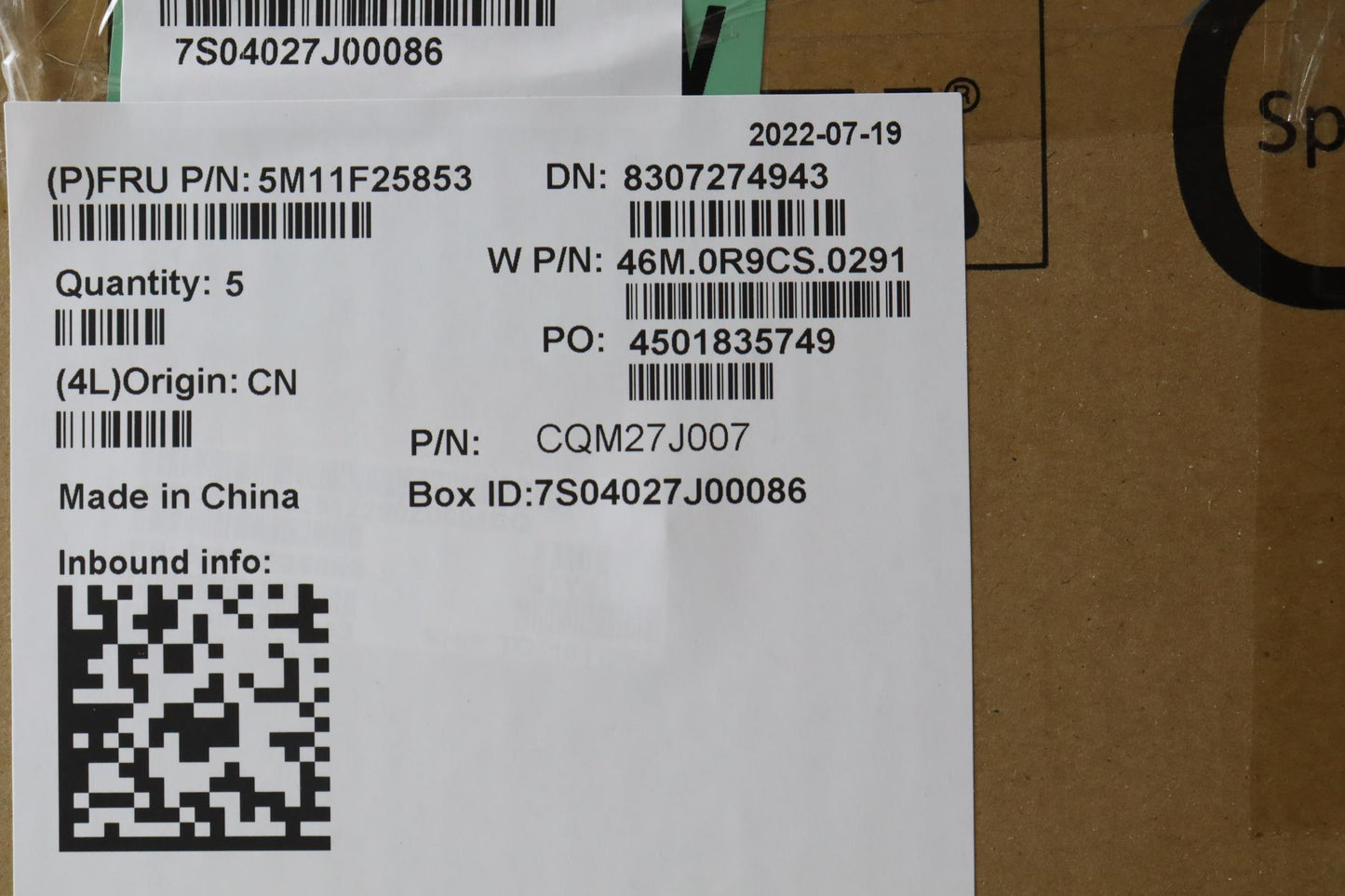 Lenovo Mech Assembly Kbd Jpn W/C Cov, - 5M11F25853