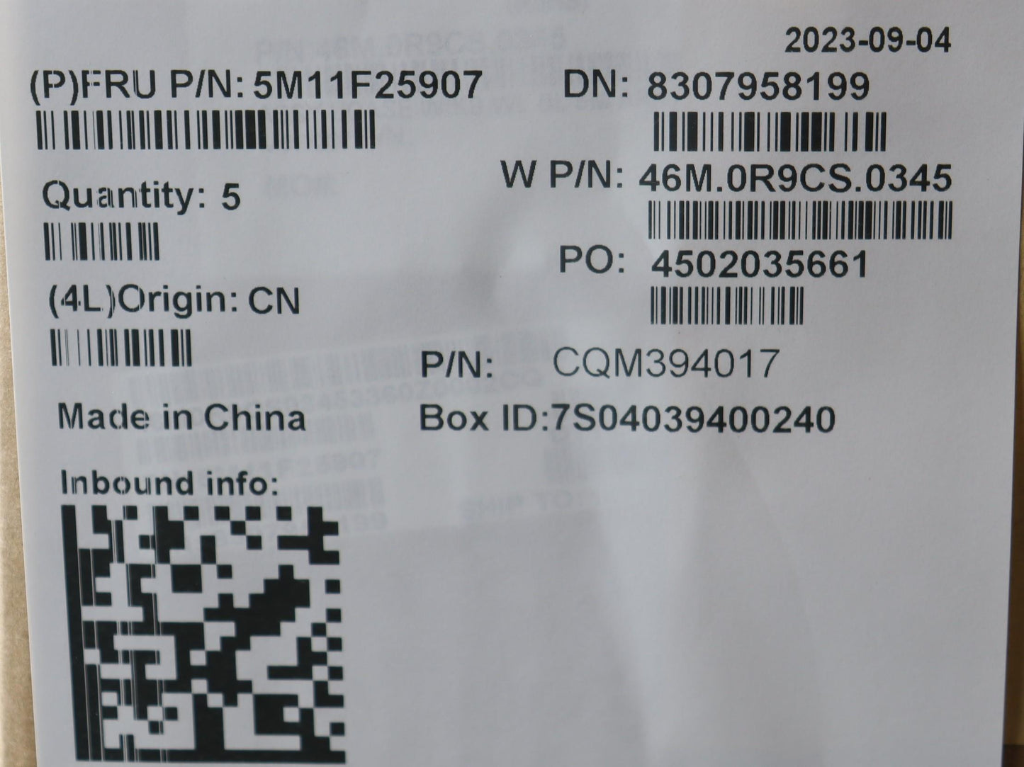 Lenovo Mech Assembly Blkb Ara W/C Cov - 5M11F25907