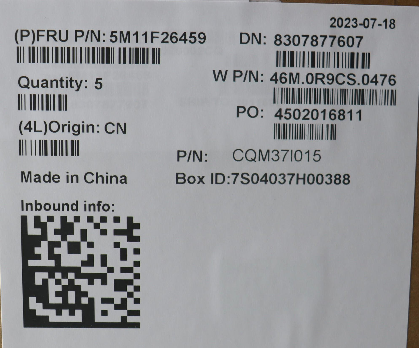 Lenovo Mech Assembly Frukb Ger Ptccov - 5M11F26459