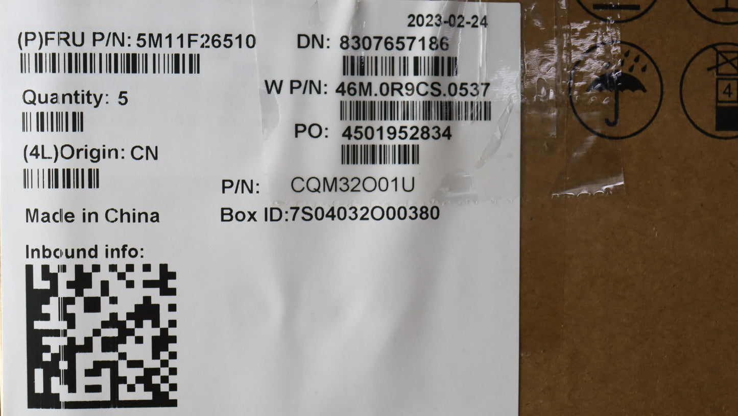 Lenovo Mech Assembly Fru Bklt Uk En P - 5M11F26510