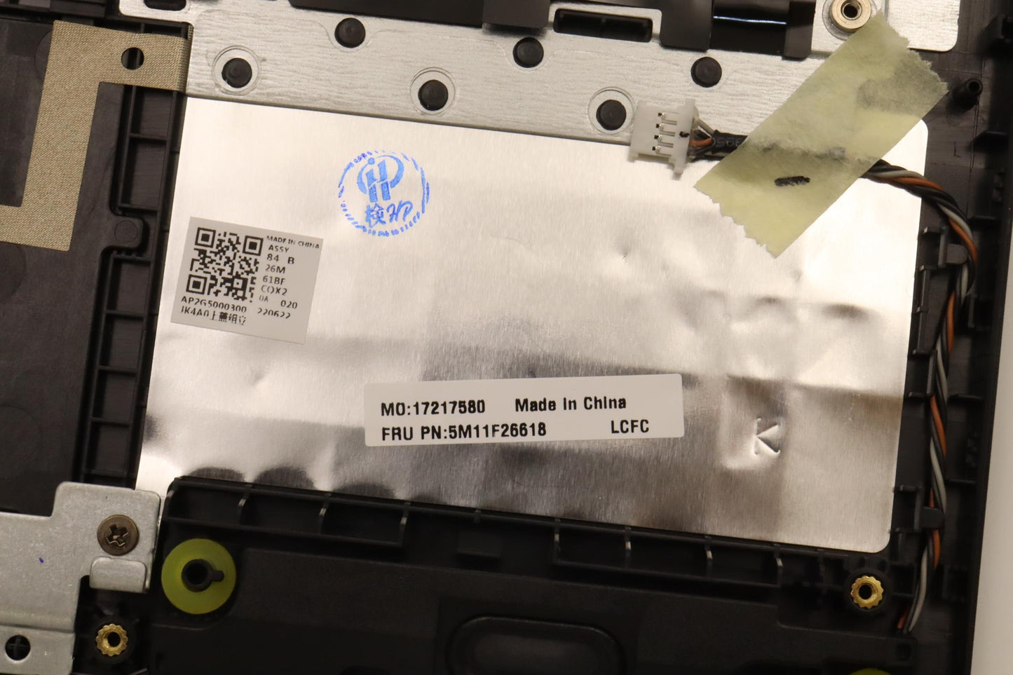 Lenovo Mech Assembly Kbw/Ccvrlaspa Bk - 5M11F26618