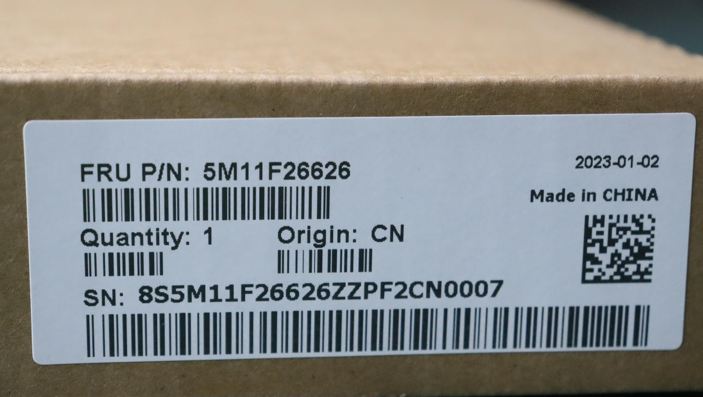 Lenovo LCD Module, 14" WQUXGA, Touch, IPS, 500 nits, 100% DCI-P3, Colour Calibration - 5M11F26626